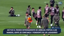 Así fue el primer entrenamiento de Arbeloa: Pintus a los mandos, su gente de confianza y muy pendiente de los jugadores