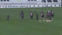 ¿Declaración de intenciones? Vean el primer jugador al que se acercó Arbeloa para hablar en su primer entrenador