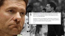 La carta íntegra de despedida de Xabi Alonso: "Me voy con respeto, gratitud y orgullo"