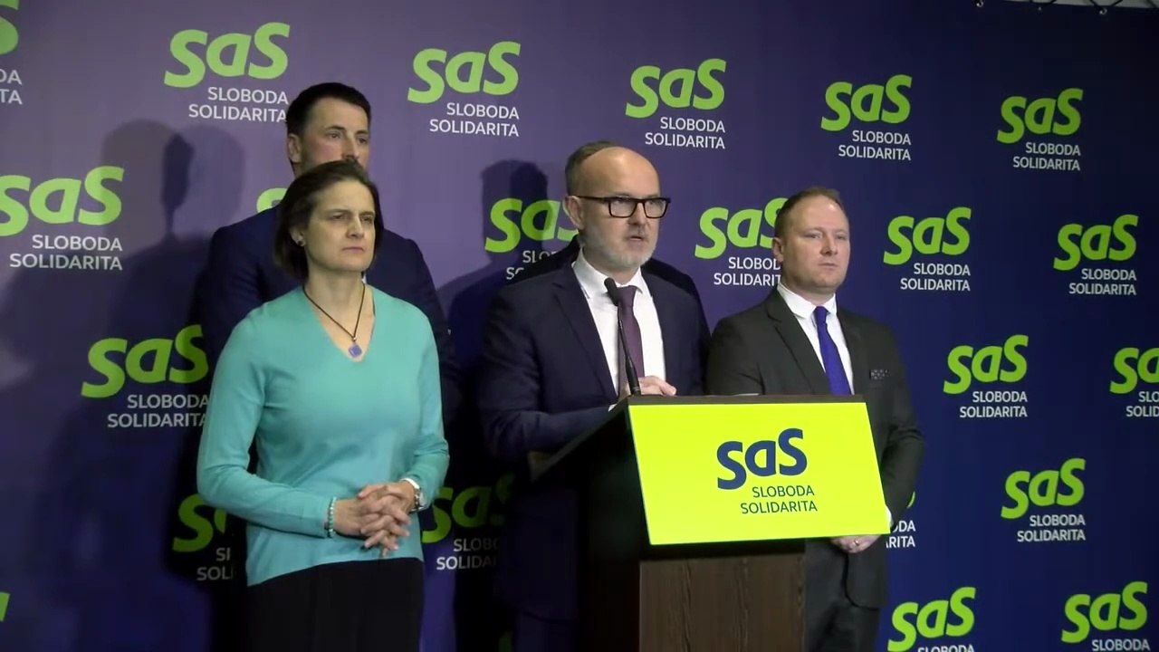 ZÁZNAM: SaS predložila návrhy z oblasti trestného práva, chce i obnovu ÚŠP a NAKA