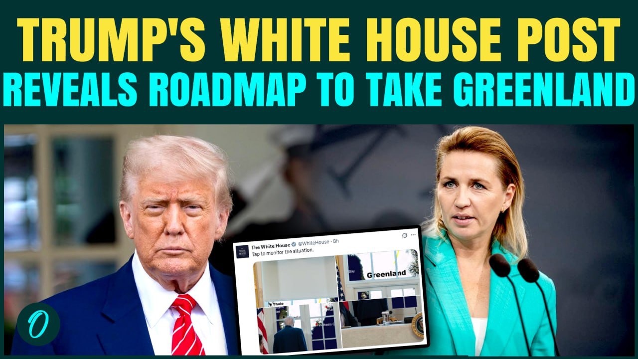 Trump's White House Post On Greenland Reveals BIG Plan To Annex Territory, Europe Warns End Of NATO