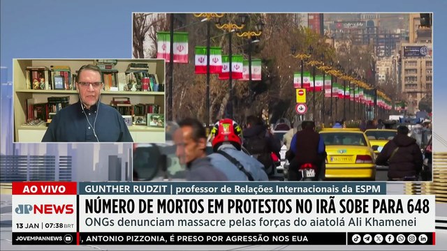 Sobe para 648 número de mortos em protestos no Irã; especialista analisa