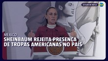 Após ameaças de Trump, Sheinbaum afirma que México não aceitará tropas dos EUA