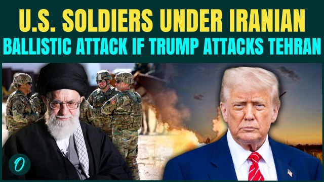 Iran WARNS Trump of Ballistic Strikes on U.S. Bases as Army Prepares ‘Final Plan’ To END Khamenei