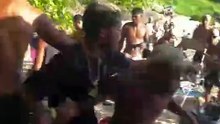 Vídeo mostra pancadaria com socos e chutes em praia turística; assista