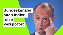 Friedrich Merz: "Loveparade war wild" - Bundeskanzler nach Indienreise verspottet