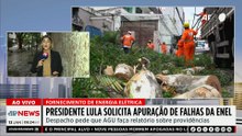 Lula solicita apuração de falhas da Enel
