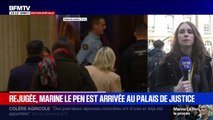 Procès en appel du RN: Marine Le Pen est arrivée en toute discrétion au palais de justice de Paris