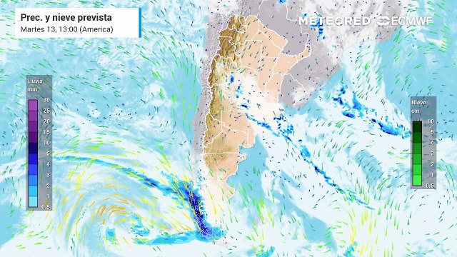 Llegan 3 frentes fríos en lo que resta de la semana: ¿cuáles serán las provincias más afectadas con tormentas fuertes?