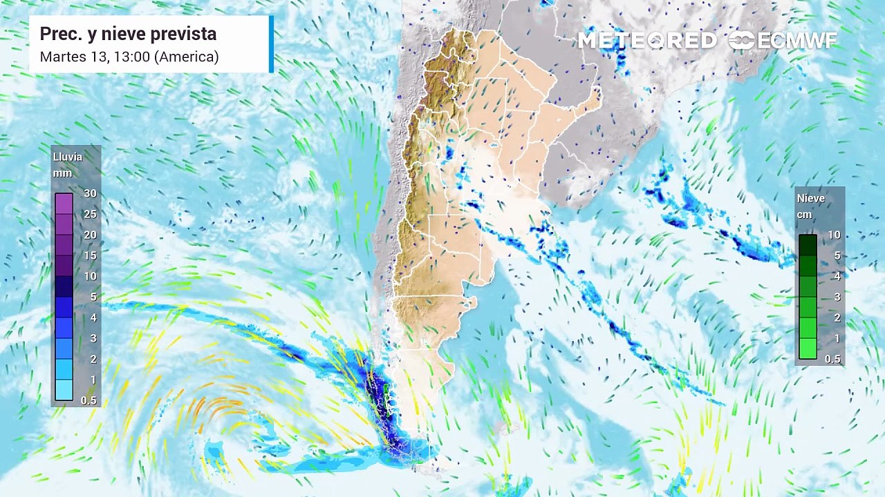 Llegan 3 frentes fríos en lo que resta de la semana: ¿cuáles serán las provincias más afectadas con tormentas fuertes?