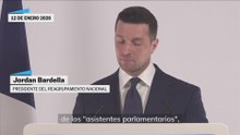 Jordan Bardella: "Sería inquietante. La democracia es la libre elección del pueblo."