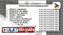 PBBM, isinumite ang ad interim appointments ng ilang DFA at AFP officials para sa kumpirmasyon ng CA
