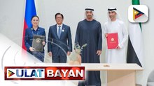 PBBM at UAE President Sheikh Mohamed bin Zayed Al Nahyan, sinaksihan ang paglagda sa Comprehensive Economic Partnership Agreement (CEPA) | ulat ni Cleizl Pardilla