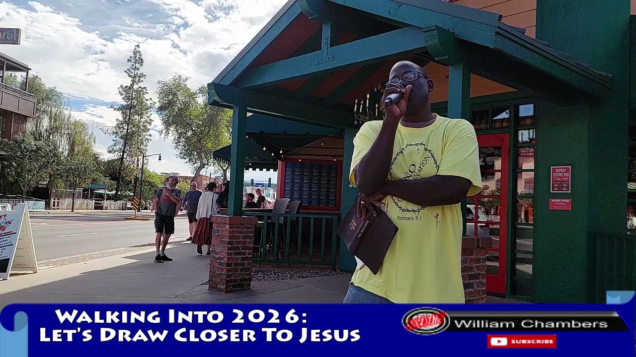 Walking Into 2026; Let's Draw Closer To Jesus