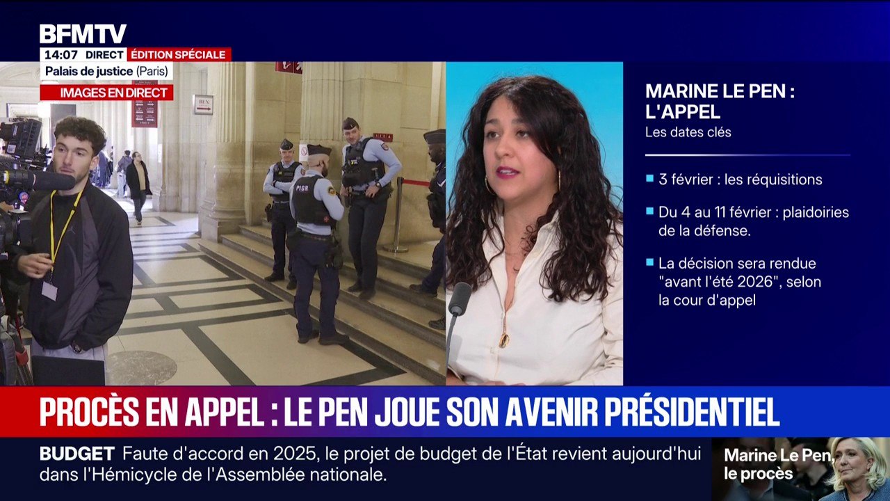 Affaire des assistants parlementaires: quelle stratégie va adopter Marine Le Pen tout au long du procès en appel du RN?