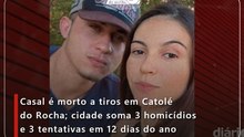 Casal é morto a tiros em Catolé do Rocha; cidade soma 3 homicídios e 3 tentativas em 12 dias do ano