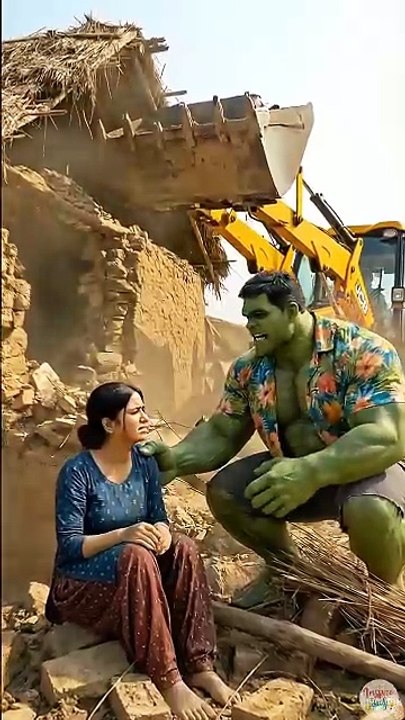 Hulk Apni Maa Liye Jaan Par Khel Ke Ghar Jita 😭#hulk #aihulk #maa #bikerace #desihulk