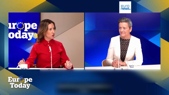 Intervenção dos EUA na Gronelândia é ameaça existencial para a NATO e para a Europa, diz Vestager à Euronews