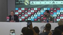 Rueda de prensa del Real Madrid. Intervención de Emilio Butragueño.
