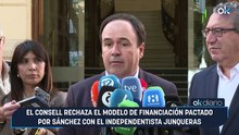 El Consell rechaza el modelo de financiación pactado por Sánchez con el independentista Junqueras