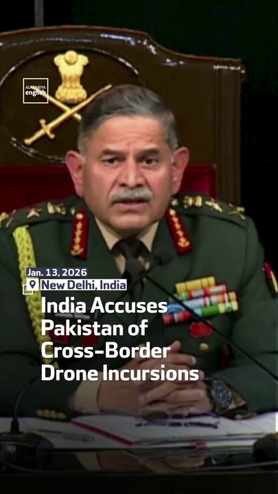 India Accuses Pakistan of Cross-Border Drone Incursions