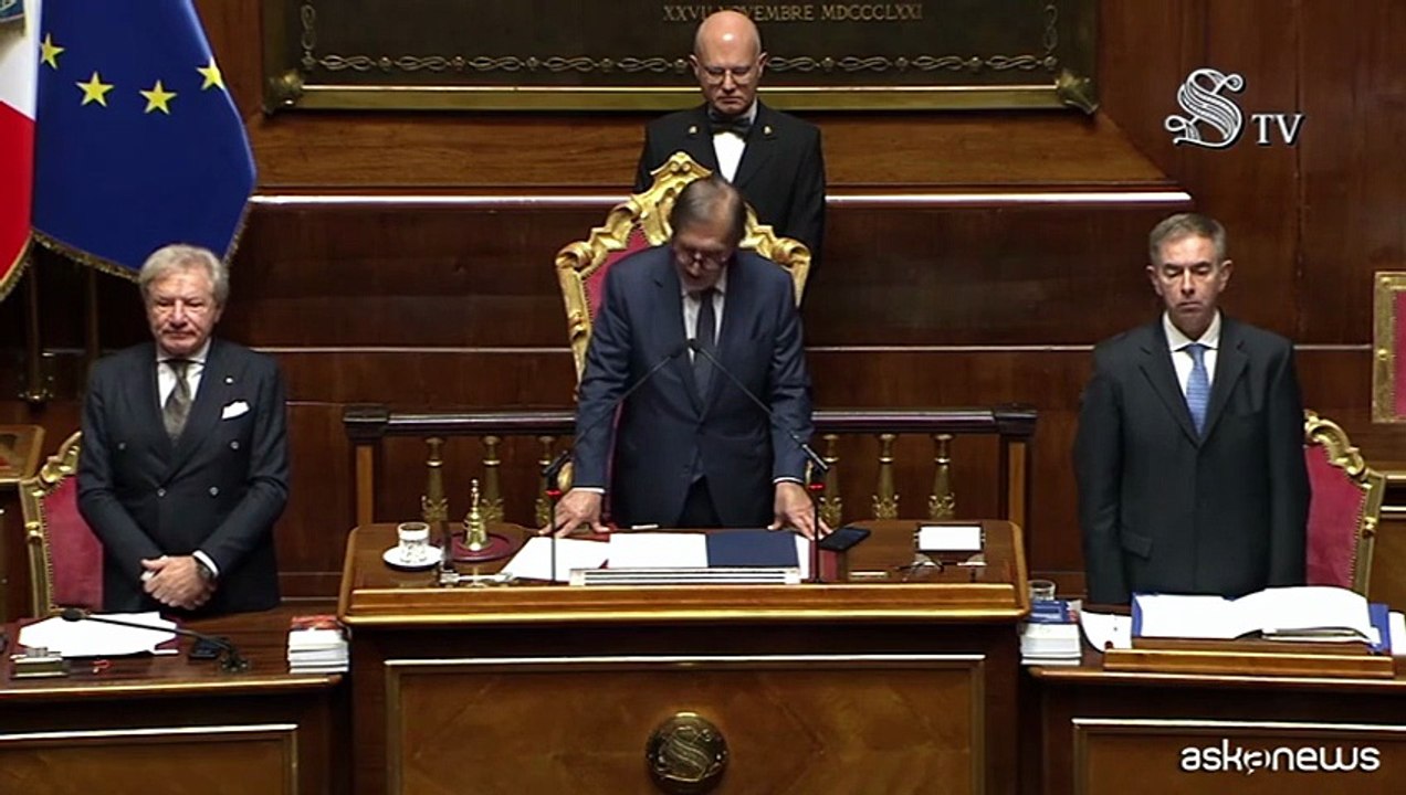 Al Senato il minuto di silenzio per le vittime di Crans-Montana
