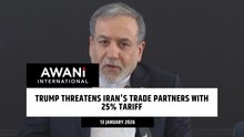 Trump threatens Iran's trade partners with 25% tariff