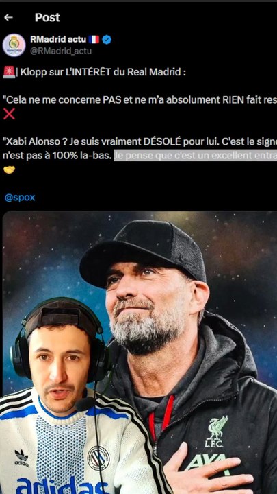 🚨 Klopp se moque du Real Madrid #klopp #real #realmadrid