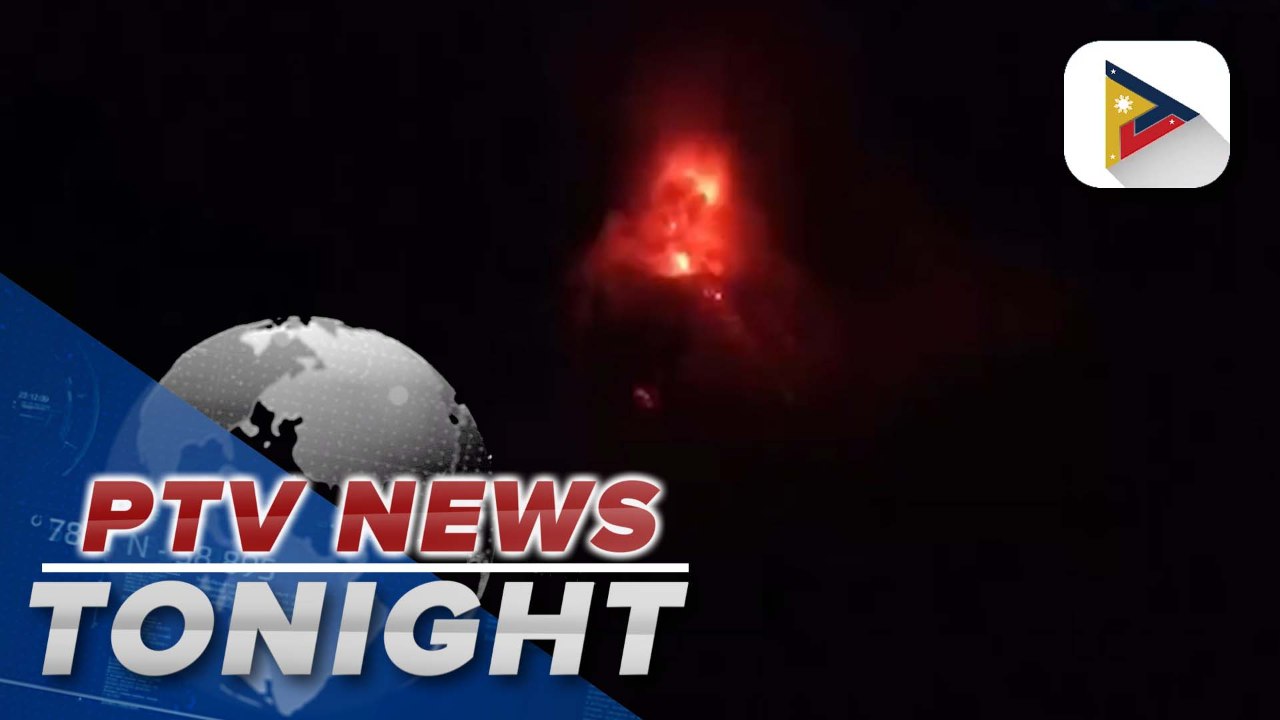 Lava fountaining observed over Mayon Volcano amid continued unrest