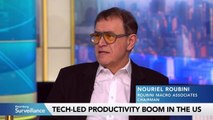 Nouriel Roubini Sees a Tech-Led US 'Productivity Revolution'