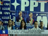 PPT exige la pronta liberación del presidente Nicolás Maduro y la Primera Dama Cilia Flores