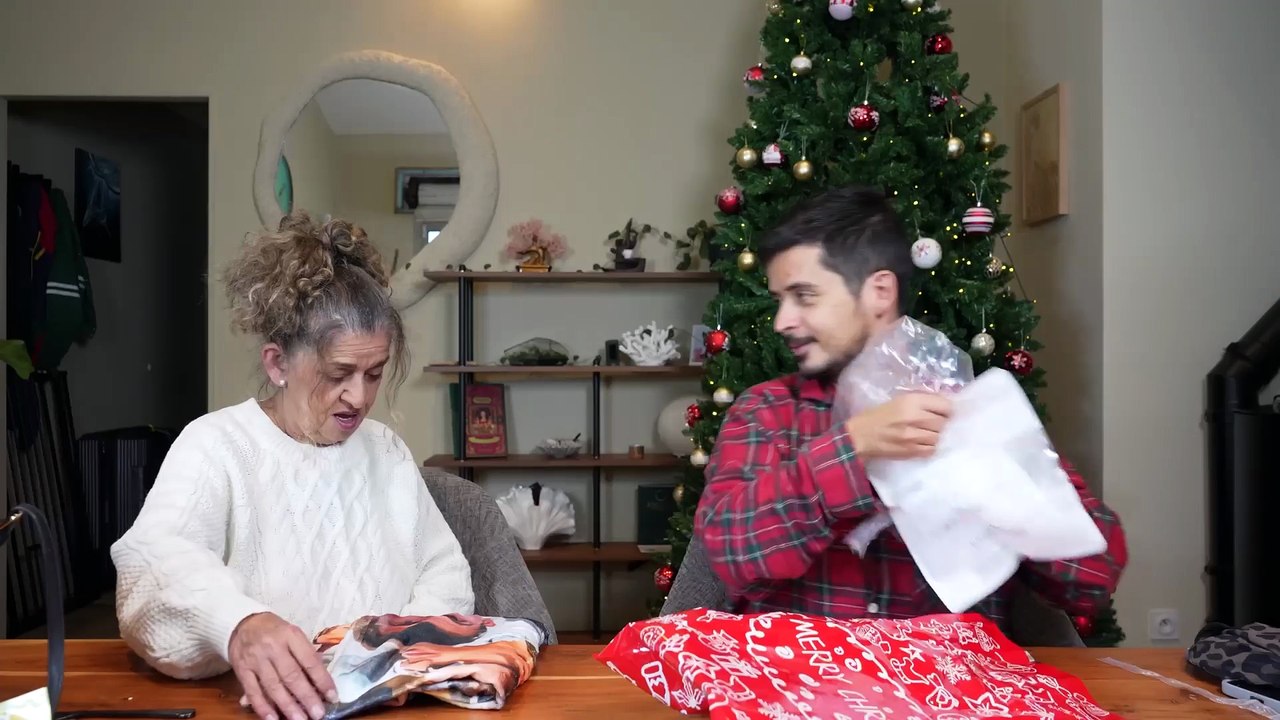 Swap de Noël avec ma mère (elle s'y attendait pas)