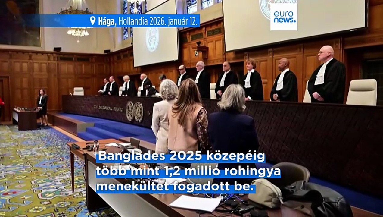 Az ENSZ bírósága előtt megkezdődött az eljárás a mianmari rohingya népirtás ügyében