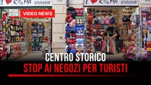 Centro storico, stop ai negozi per turisti