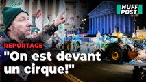 « La révolte paysanne reprend » : reportage au milieu des 350 tracteurs rassemblés devant l’Assemblée nationale