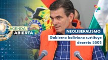 Agenda Abierta 13-01 COB denunció decreto que sustituyó al 5503