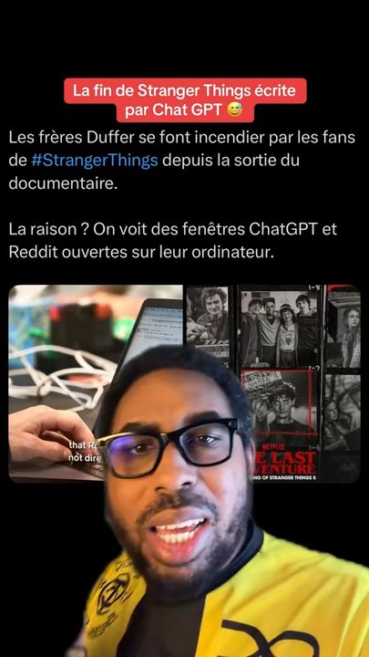 La fin de Stranger Things écrite par Chat Gpt? Les fans en colère