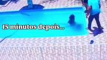 Menina morre após ter o cabelo sugado por piscina