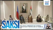 Kauna-unahang free trade agreement ng Pilipinas sa isang bansa sa middle east, pinirmahan sa pagbisita ni PBBM sa Abu Dhabi | Saksi