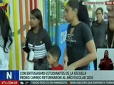 Inauguran la Escuela Nacional Pedro Camejo en Catia la Mar para el inicio del Periodo Escolar 2025-2026