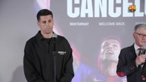 Joao Cancelo, rueda de prensa completa como nuevo jugador del FC Barcelona