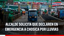 Alcalde de Chosica pide al Gobierno declarar en emergencia su distrito por lluvias: 