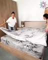 Putting on new bed sheets has never been easier!  🛏️😍