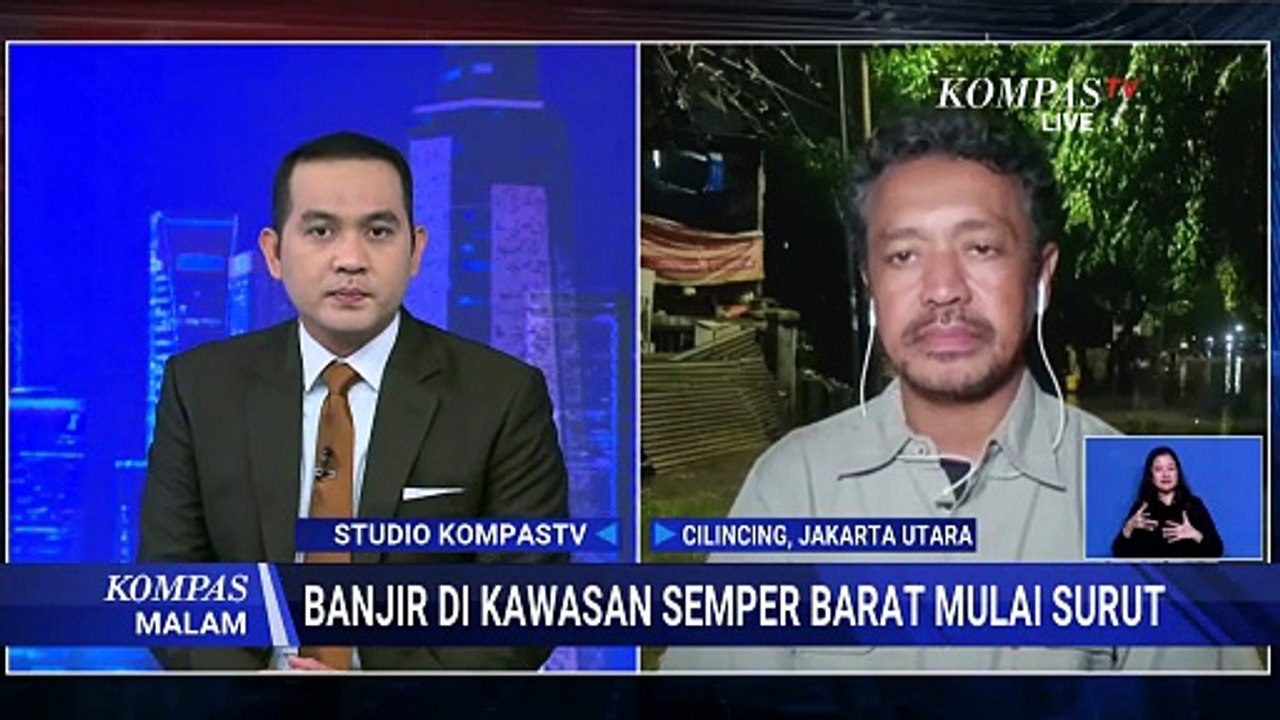 [FULL] Banjir Cilincing Mulai Surut, Warga Antisipasi Hujan Intensitas Tinggi | KOMPAS MALAM