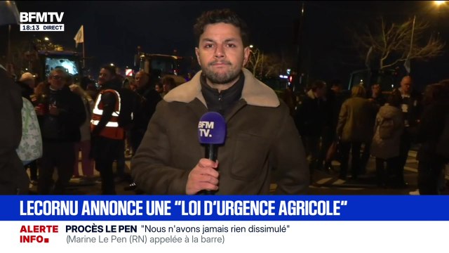 Marschall Truchot : Sébastien Lecornu annonce une Loi d'urgence agricole - 13/01