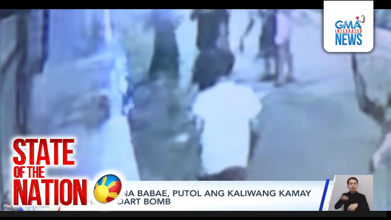 10-anyos na babae, putol ang kaliwang kamay dahil sa dart bomb | SONA