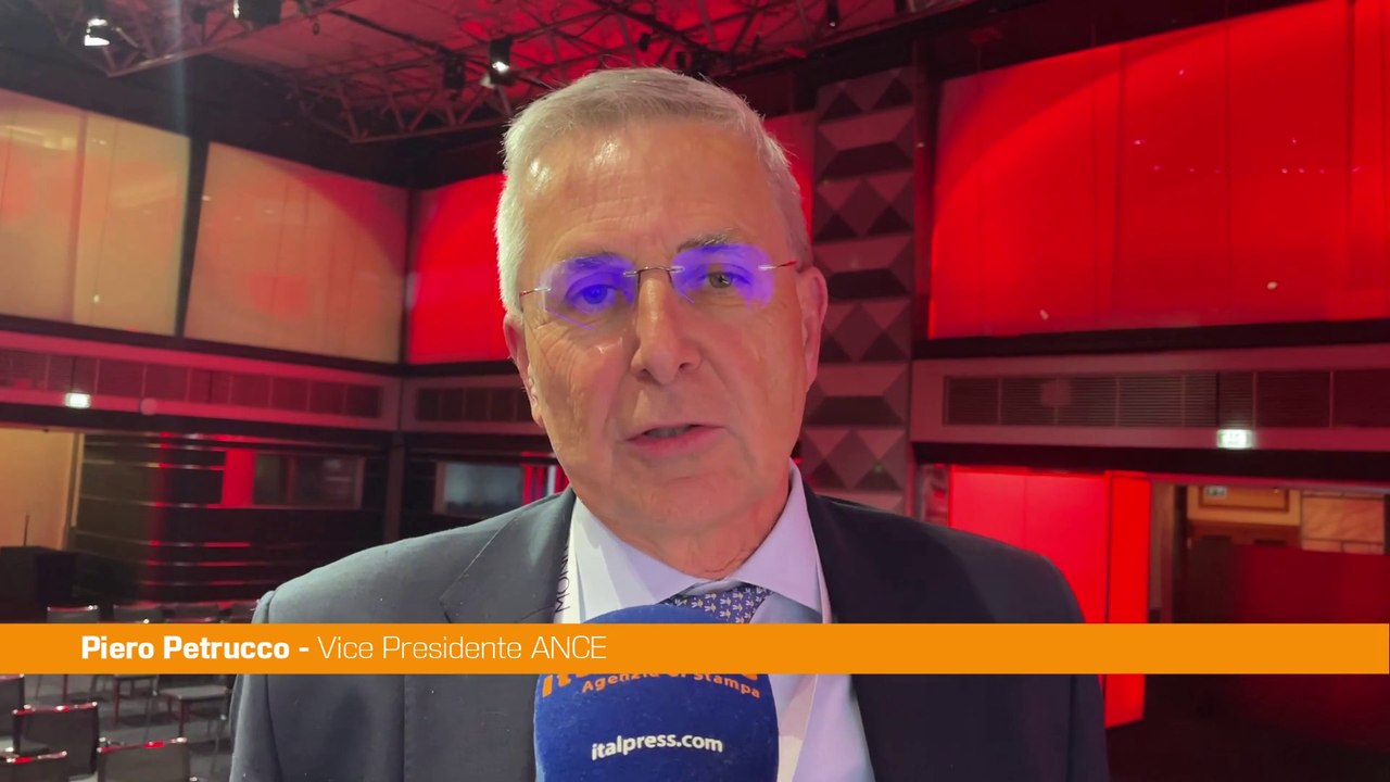 Piano Casa, Petrucco "Annuncio positivo, l'Ance è pronta a fare la sua parte"