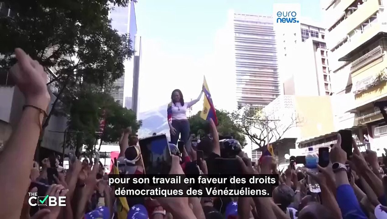 Vérification des faits : Machado ne peut pas "partager" son prix de la paix avec Trump