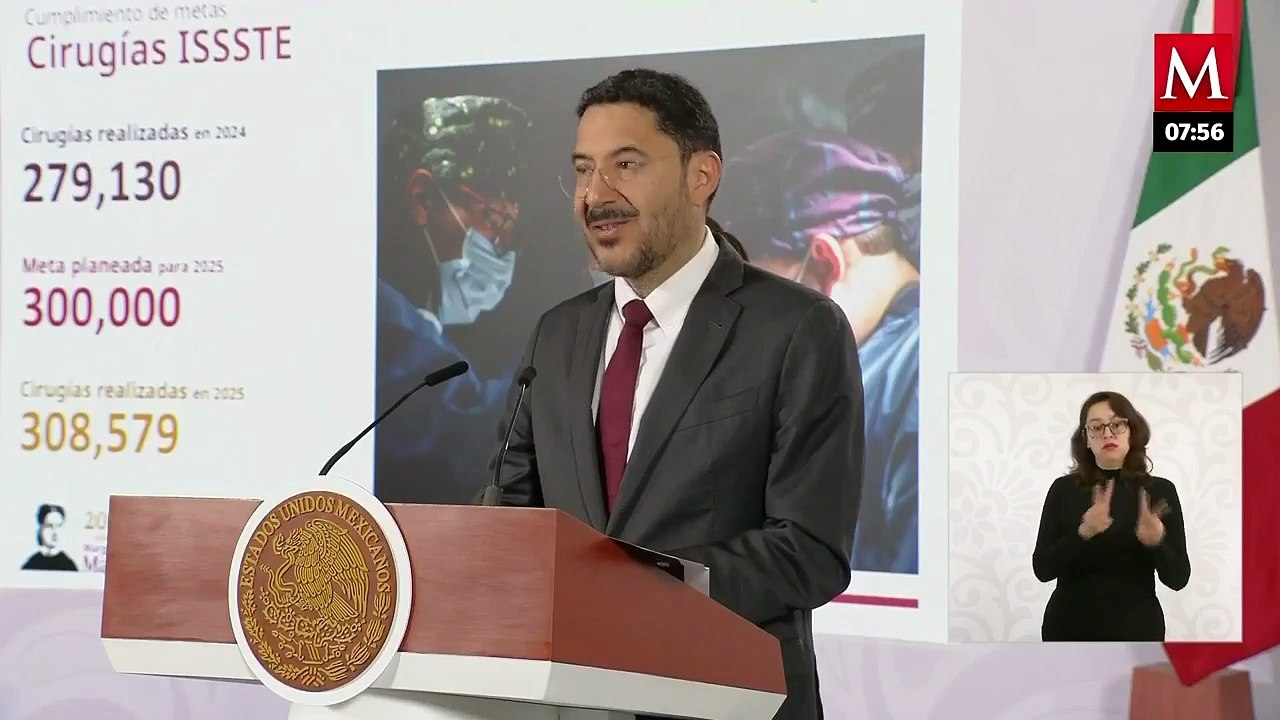 Resultados en salud: ISSSTE cumple metas de consultas y cirugías en 2025