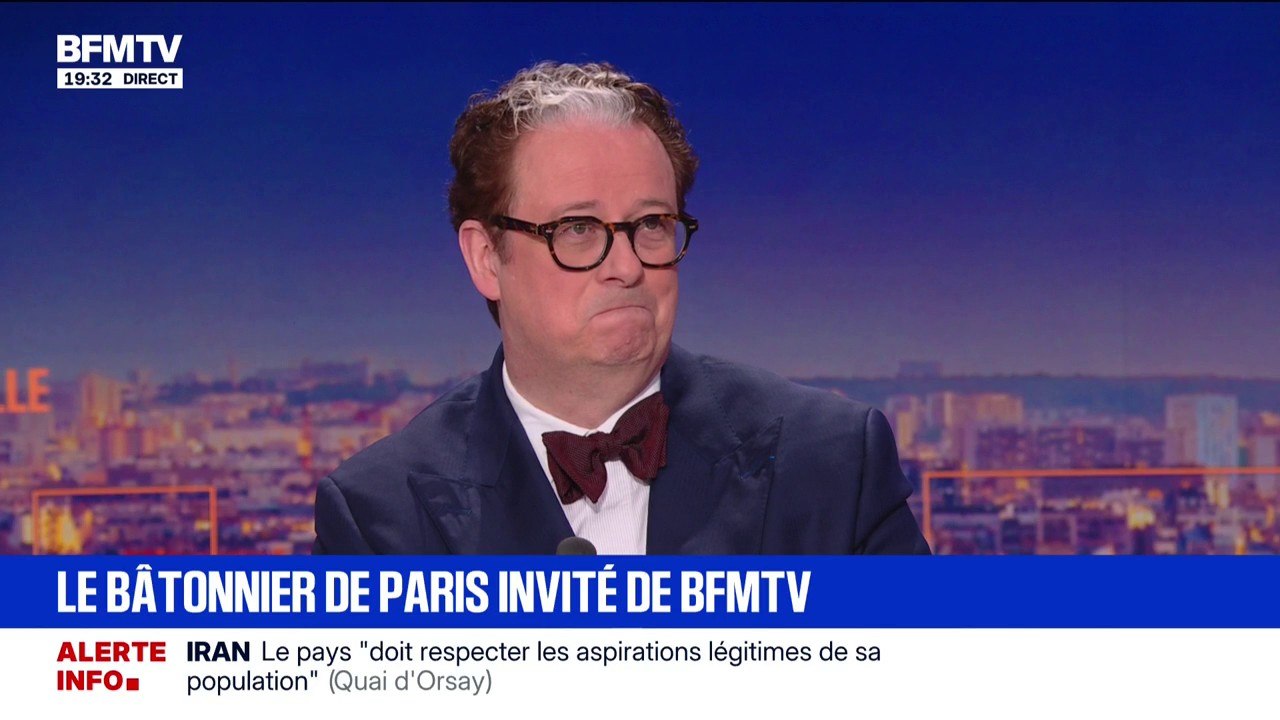 Condamnation de Nicolas Sarkozy, procès de Marine Le Pen... "Je n'ai pas l'impression qu'il y ait un camp plus pointé du doigt qu'un autre", assure Louis Degos, bâtonnier du Barreau de Paris